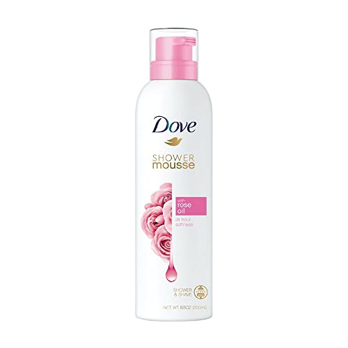 Dove Mousse douche à l'huile de rose, 200 ml