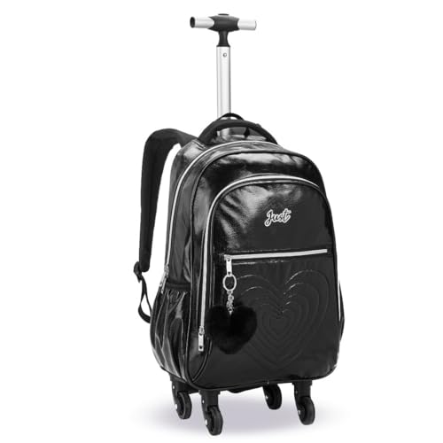 Kit Mochila, Lancheira e Estojo Escolar Metalizado PRETO