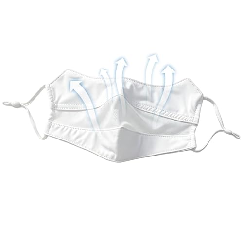 Cubierta facial de seda de hielo fina y ligera contra rayos UV para deportes al aire libre