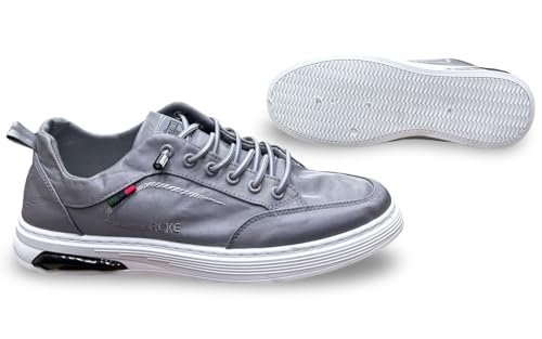 Image of Men's Casual Sneakers, Lace-up Style with Air Cushion Sole, Casual Shoes for Men