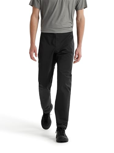 Arc'teryx Gamma Pant | Lightweight Softshell Hiking Pants Men - Stretch, Articulated Design - Ideal for Outdoor Activities | Black, 32