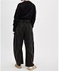 Pantalones de barril para mujer, holgados, pierna ancha, 2026, palazzo casuales, cintura con cordón, con bolsillos 8