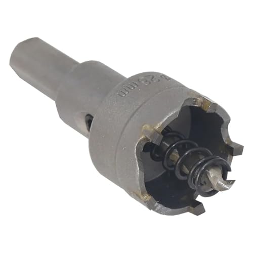 Scie cloche carbure pour acier inoxydable et alliage métallique, kit de forets 22-65mm
