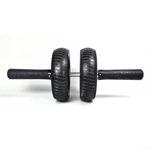 Rodillo de abdominales de 17 cm y doble rueda para ejercicio en casa 2