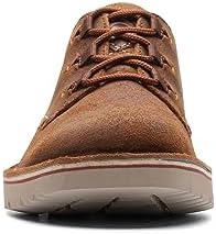Clarks Men's Eastford Low Oxford, Cola Suede, 10.5 Wide | Image 2