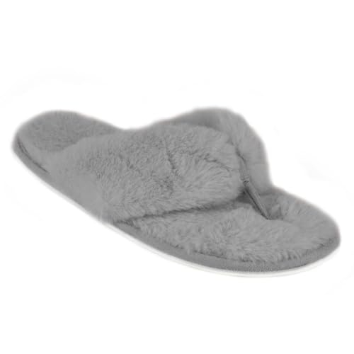 Chaussons tongs femmes à mémoire de forme et semelle antidérapante