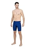 Aqua Sphere Essentials Herren-Badehose, Marineblau/Rot, Marineblau / Rot, 6