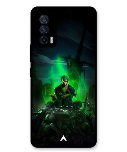 Image of Premium Anime 1 Case for iQOO 7 (Glossy Finish) Soft-Touch Metal TPU Back Cover, Shockproof, Designer, Aesthetic Mobile Phone Case