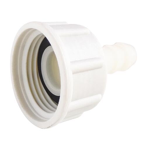 SOMATHERM FOR YOU - Kunststoff rechtser Mutterverbinder 20/27 mit Nippel rotierende für an einer Maschine Zuführrohr Wascharmatur