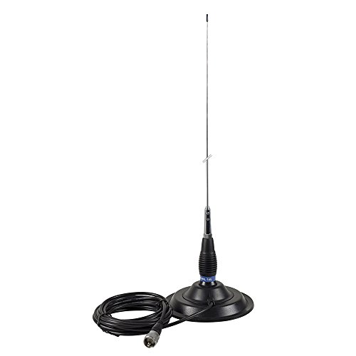 Antena CB PNI ML145, 145 cm de Largo, Incluye Soporte magntico PL