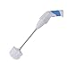 Produktbild Dbtxwd Elektrische Toilette Scrubber Brush 2 in 1 Turbo Scrub Angetrieben Langen Griff Reinigungswerkzeuge Für WC Badezimmer Reiniger WC Ecke Scrubber,Chargingmoney