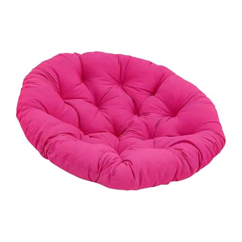 Colcolo Cuscino Imbottito per Sedia a Forma di Uovo, Diametro 60 cm, Cuscino per Sedia da Giardino, per Cesto Appeso per Camera da Letto Interna ed Esterna