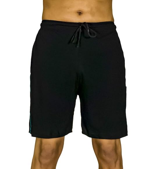 Image of ABHI Men's Regular Fit Shorts with Zip Pocket, Assorted (XL)