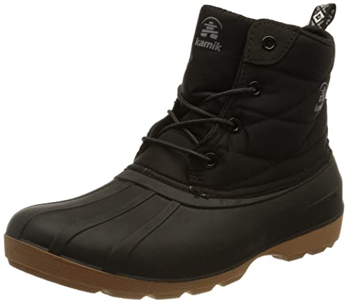 Kamik Damen Simona N Halblange Stiefel, Black, 41 EU
