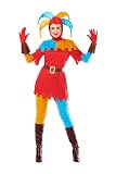 ALMACENES CASA ANGEL DISFRAZ DE BUFÓN MEDIEVAL ADULTO PARA MUJER (M-L)