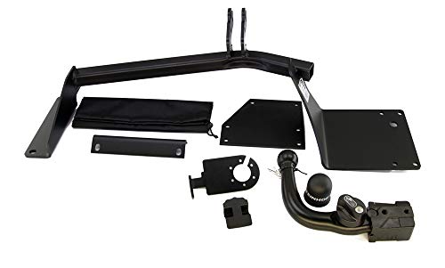 Anhängerkupplung für Opel Agila B Suzuki Splash EX abnehmbar mit universalem