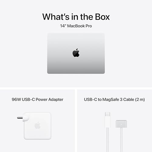 Image of Apple 2026 MacBook Pro Laptop with M5 Max chip with 18‑core CPU and 32‑core GPU: Built for AI, 35.97 cm (14.2″) Liquid Retina XDR Display, 36GB Unified Memory, 2TB SSD Storage; Silver