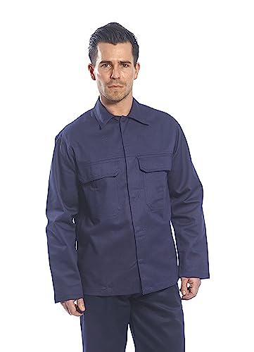 Portwest Workwear Mens BizWeld Jacket Navy XL