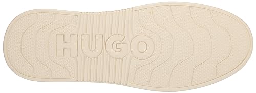 Image of Hugo Mens Cupsole Leather Lace Up Sneaker
