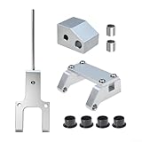 MoSundi Metallschalter-Antriebsverbinder für Power-Liegestuhl – 25 x 8,5 x 4,5 cm, Aluminium-Konstruktion mit Gabelkopfhalterung und Buchsen, kompatibel mit angetriebenen Wippliegen