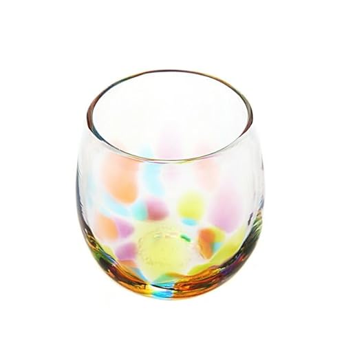 肥前びーどろ【副島硝子工業/佐賀県】虹色しずく型グラスのサムネイル