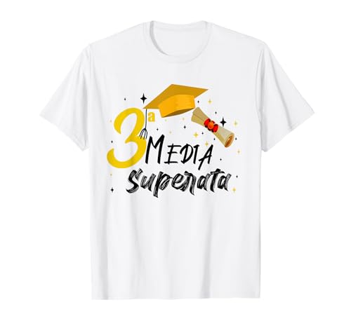 Terza Media Superata Maglia Fine Anno Esami Media Superata