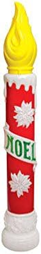 General Foam C5030ac Blow Molded Noel Candle, 40