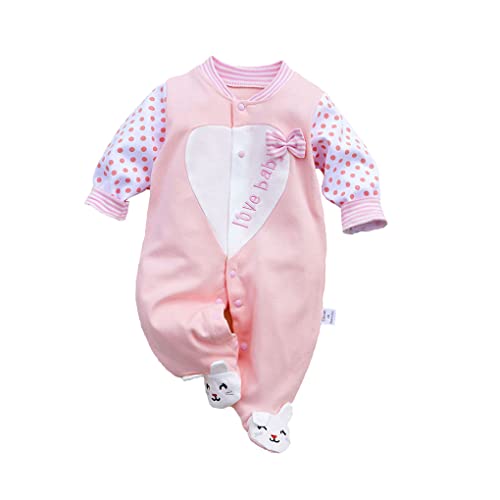 KIDDLETOWN Baby Schlafanzug, Strampler Neugeborene, Baby Strampler Langarm,...
