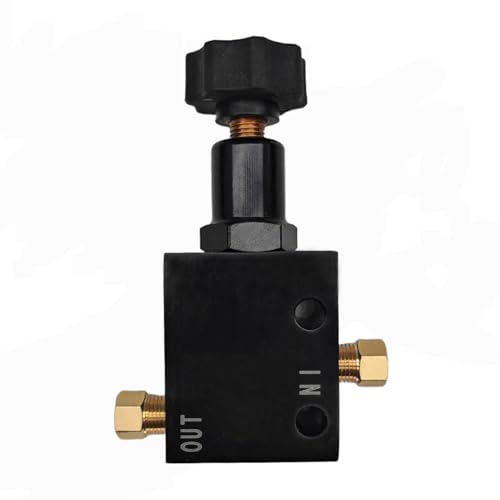 Brake Proportioning Valve Adjustable Proportioning Valve Universal Hot Rods 3/16 Brake 3/8-24 Fittings 1/8NPT