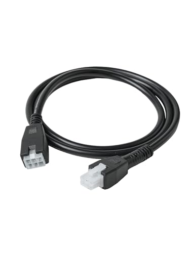 SitzKraft Câble de connexion 6 broches mâle vers femelle pour bureau debout - Colonne de levage vers boîtier de contrôle 1,5 m