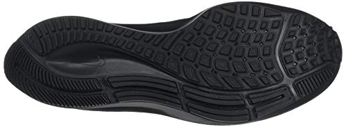 Nike Men's Race Running Shoe, Black Black Dk Smoke Grey, 114