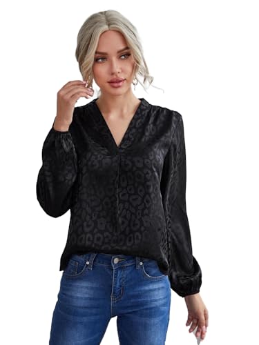 Image of KOTTY Womens Satin Full Sleeves Solid Regular Fit Top