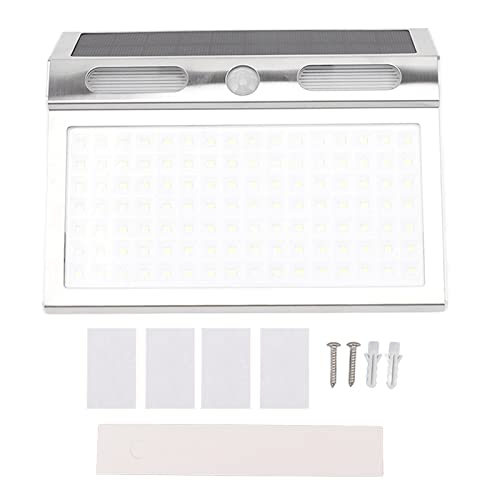 Lámpara de pared solar con sensor solar, lámpara de pared LED solar, detector de movimiento, lámpara de pared LED, lámpara de pared solar