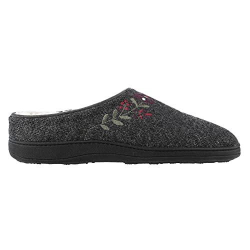 Acorn Women's Flora Hoodback Slippers with Soft Cozy Berber Lining and Indoor/Outdoor Rubber Sole3