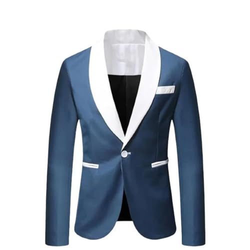 Men's Winter Tailcoat Jacket Lapel Casual Slim-Fit Suit Casual Suit Jacket4