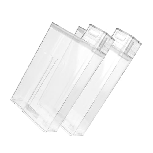 iplusmile 2 Piezas Caja de Almacenamiento para Detergente Transparente Bote Rellenable para Polvo de Lavado de Unidades Práctico y Fácil de Usar para Hogar y Hotel