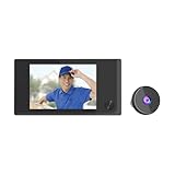 LYEAA 3,5 Zoll Tür-Videokamera mit 120° Weitwinkel, 1MP Digitaler Türklingelbetrachter für Home Office