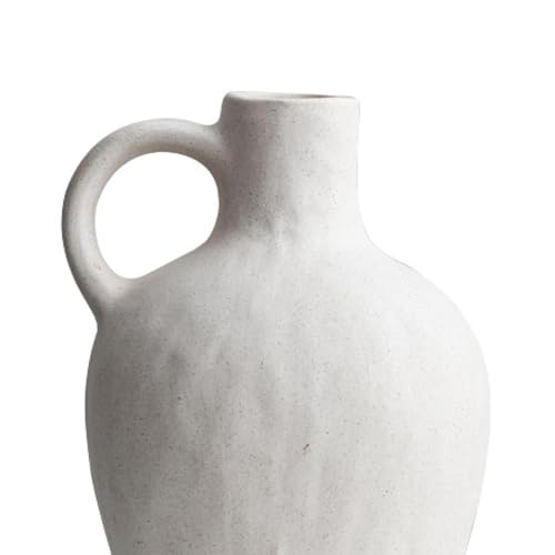 Vase à fleurs en céramique perfk pour composition florale de table