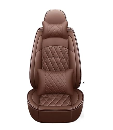 Housse siège voiture cuir Mazda voyage en famille intérieur propre couleur café