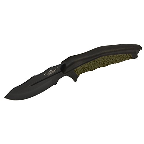 Camillus Ht-8.5 Fixed Blade Knife With Nylon Sheath, Black (19287) #TOP4