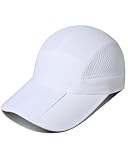 GADIEMKENSD Gorra de béisbol con Visera Larga para Hombre y Mujer,Blanco