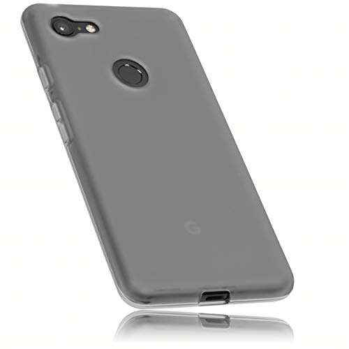 mumbi Funda compatible con Google Pixel 3 XL, negro claro