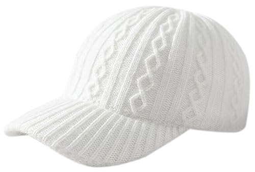 Bonnet d'hiver chaud en tricot contre le vent et le froid avec visière protectrice