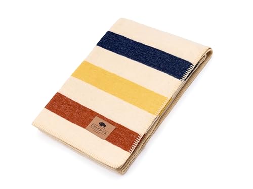 Chubbuck 100% Wool Blanket Camping (60