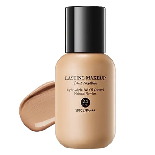 Base Líquida de Cobertura Total Resistente al Agua - Acabado Mate Sin Aceites, Maquillaje de Fondo Perfecto y Uniforme ﻿ (05)