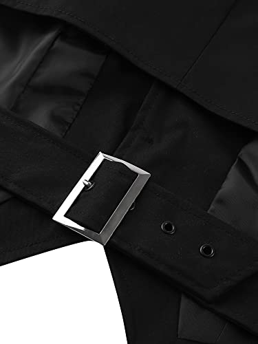 Women Y2K Waistcoat Vest Halter Neck Button Down Corset Bustier Streetwear Tuxedo Suit Racerback Dressy Grunge4