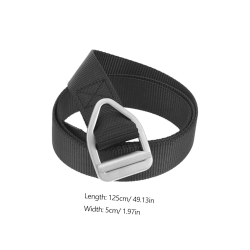 GANAZONO Multi-Functional Outdoor Canvas Belt for Men Heavy-Duty Military Style Adjustable Length for Hiking and Work Use2