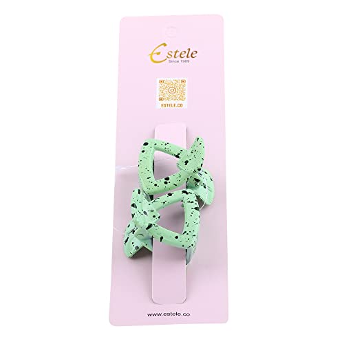 Pack of 2 Plastic Claw Hair Clips