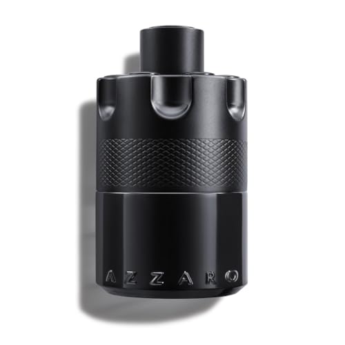 AZZARO The Most Wanted - Eau De Parfum Intense Homme - Fougère Ambré Boisé - Cardamome, Caramel Fondant & Bois Ambré - Tenue Longue Durée - Spray...