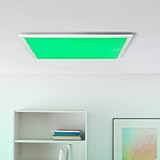FARBWECHSLER - Mithilfe der Fernbedienung können die weißen, sowie die RGB LEDs beliebig gesteuert werden